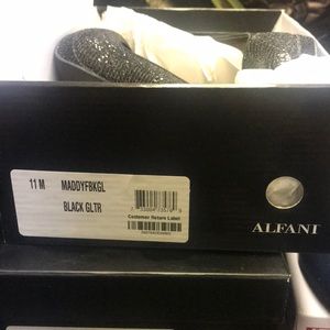 Black Glitter shoes never worn